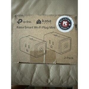 Kasa Smart WiFi Plug Mini 2 Pack Open Box control Automatically from phone